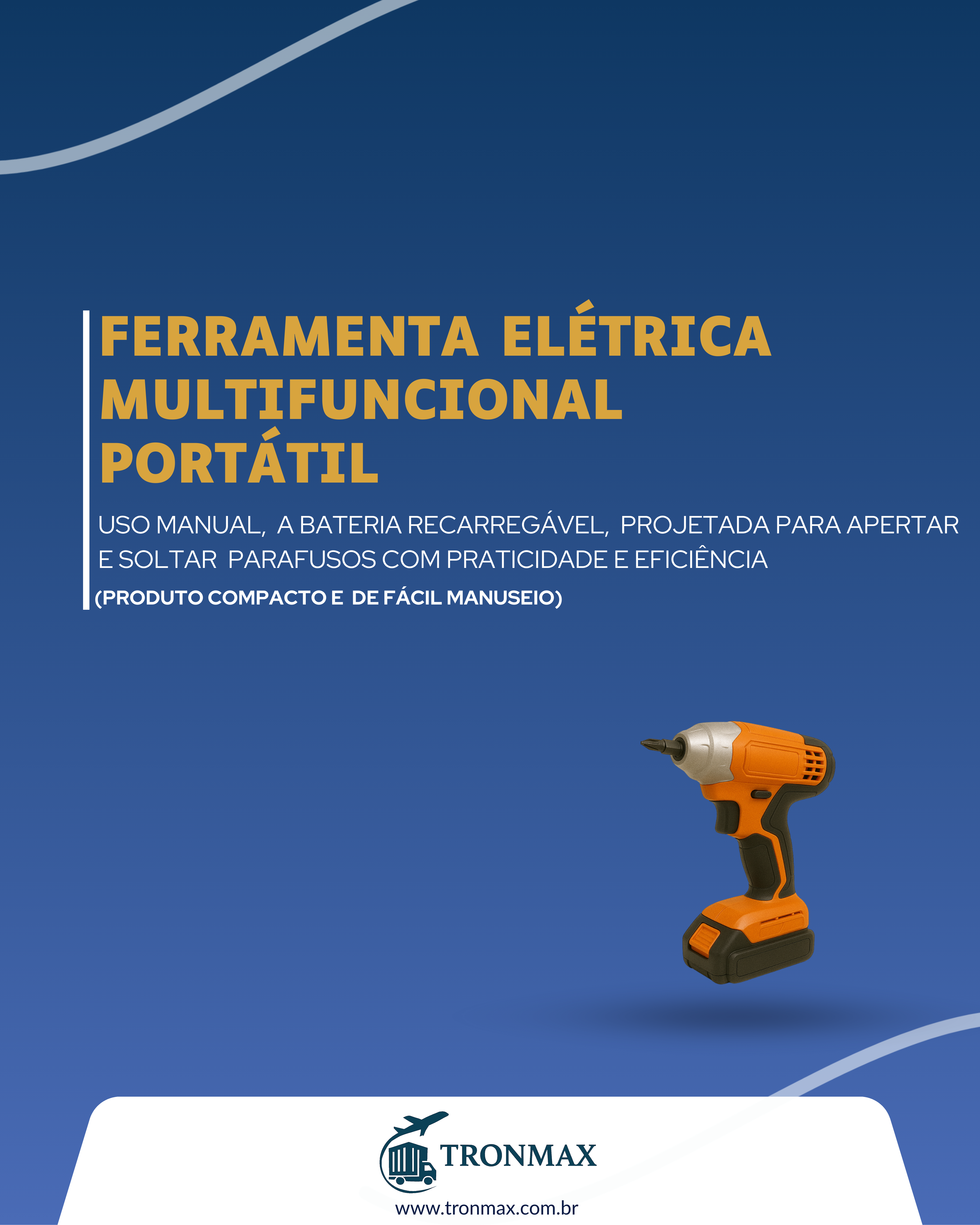 FERRAMENTA ELÉTRICA MULTIFUNCIONAL PORTÁTIL