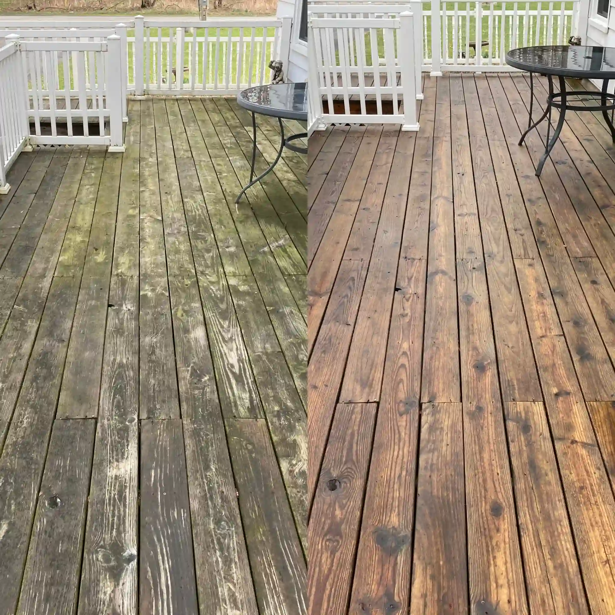 Deck Staining Elevate Clean GR
