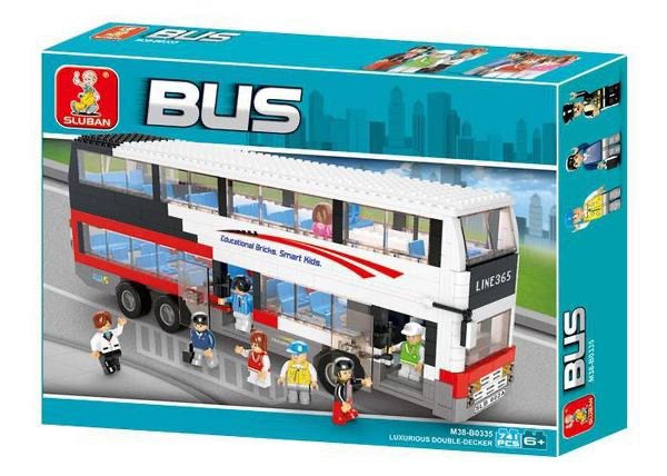 Thumbnail: Կոնստրուկտոր երկհարկանի ավտոբուս Sluban 741 կտոր