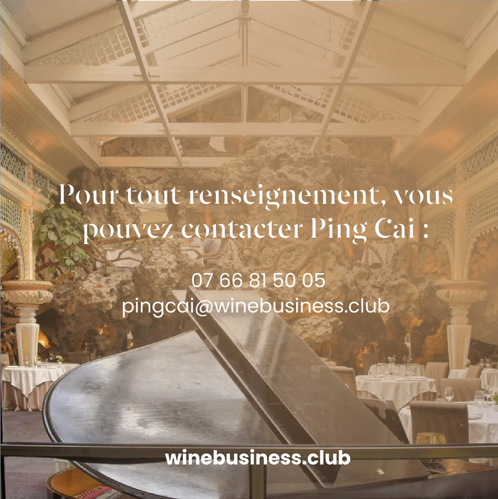 Prochaine soirée du Cercle Wine Business Bordeaux