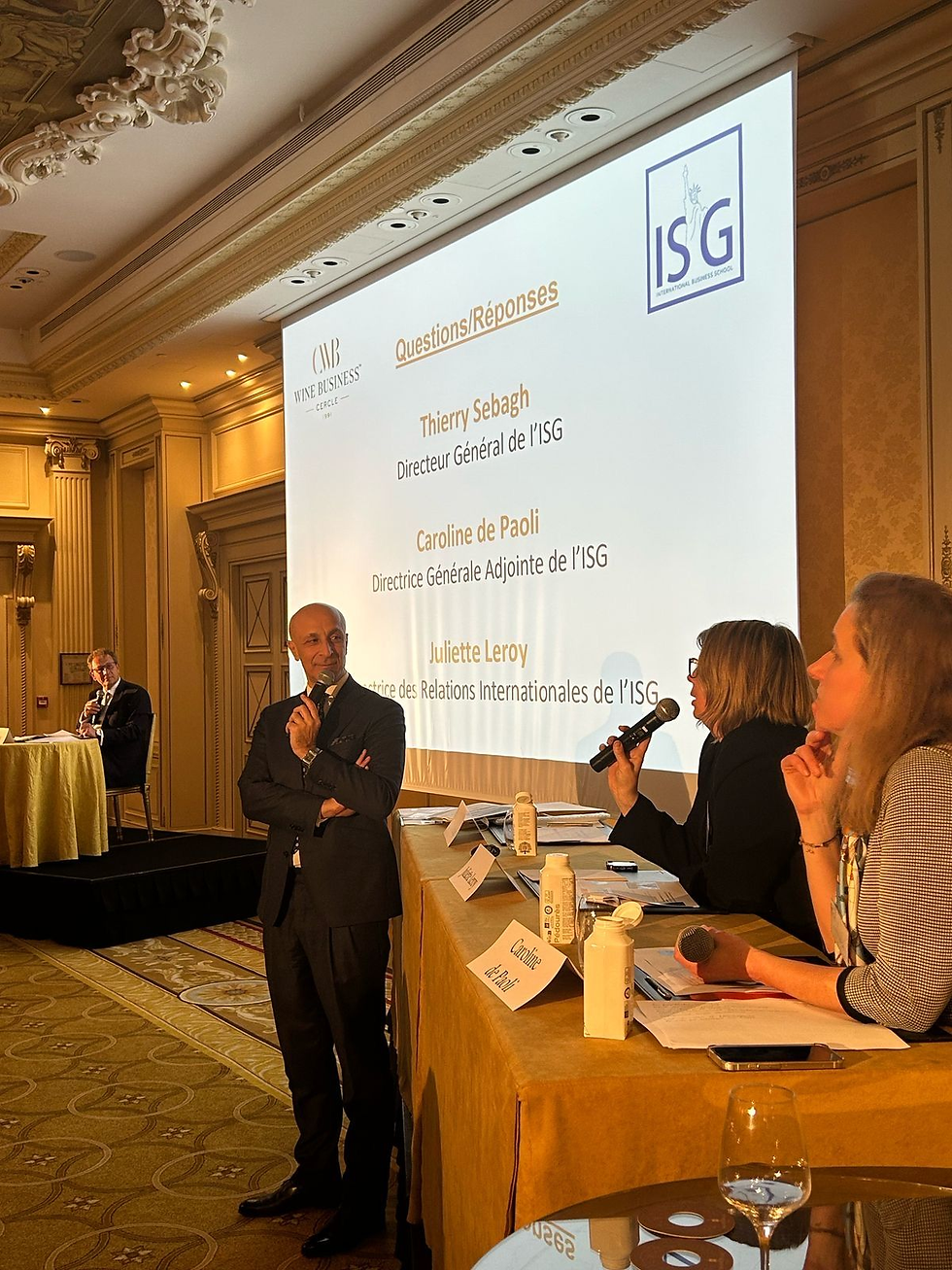 Soirée du Cercle Wine Business au Shangri-La Paris