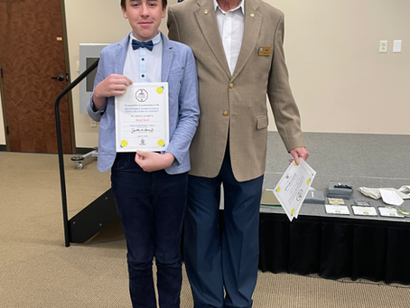 Celebrating Our Childhood Cancer Optimist Club Oratorical Contest Winners