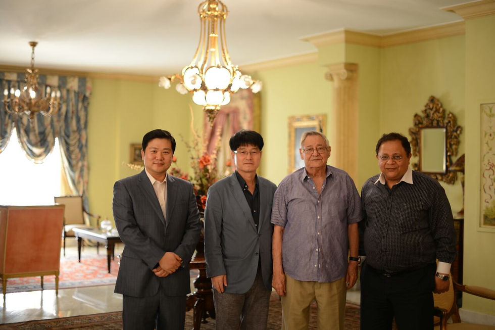 Chairman of EAS, Mr. Henry Kihwan Kim, Mr. Ihab Tahoon