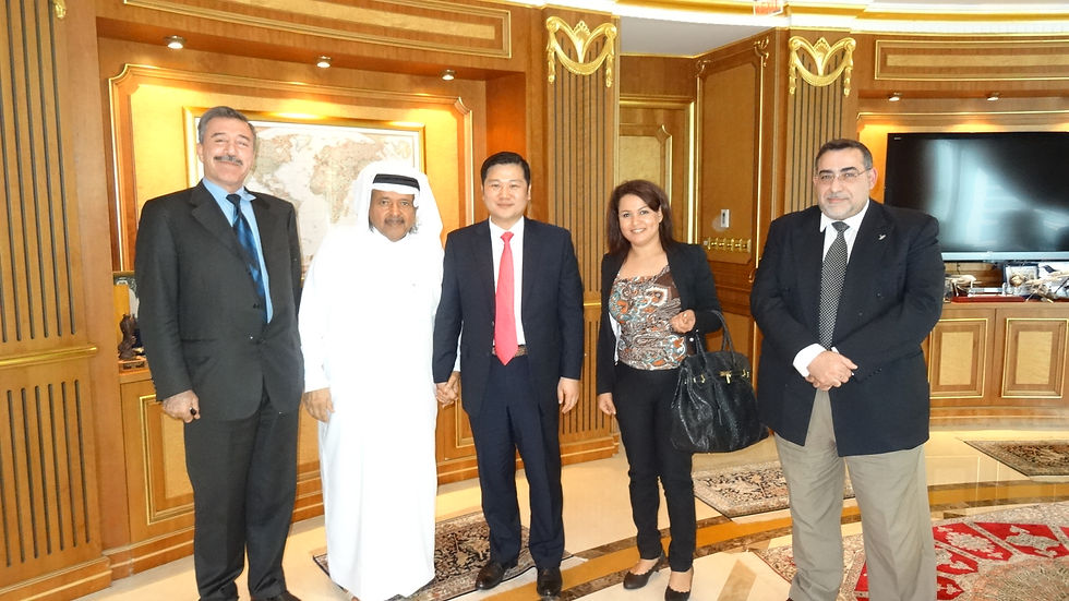 Shk. Faisal Al Thani, Qatar, Mr. Henry Kihwan Kim