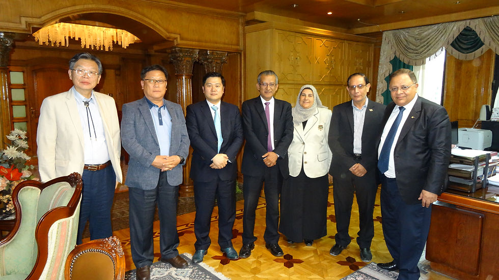 Atomic Energy of Egypt, Mr. Ihab Tahoon, Mr. Henry Kim