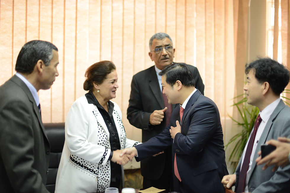 El Beheira Governor, waste to energy project, Mr. Henry Kim