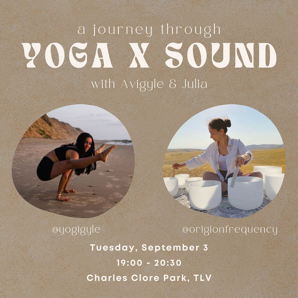 YOGA x SOUND by Avigyle & Julia