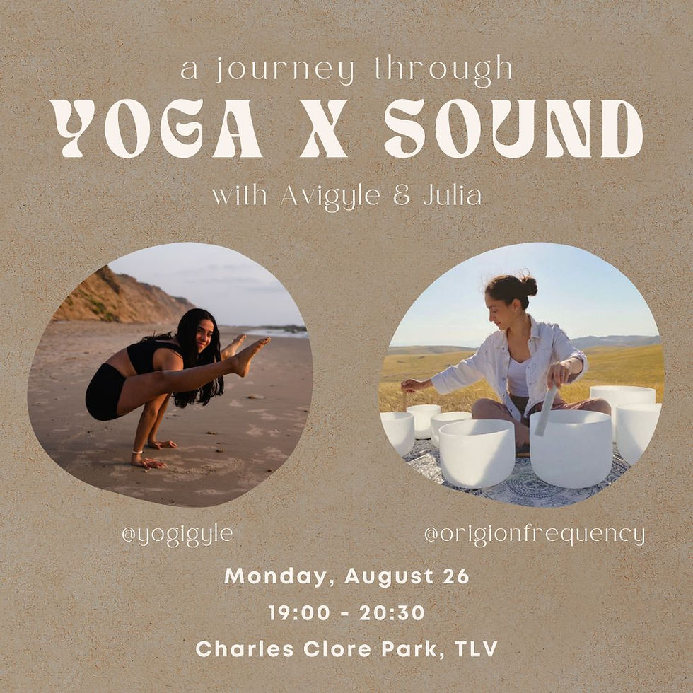 YOGA x SOUND by Avigyle & Julia