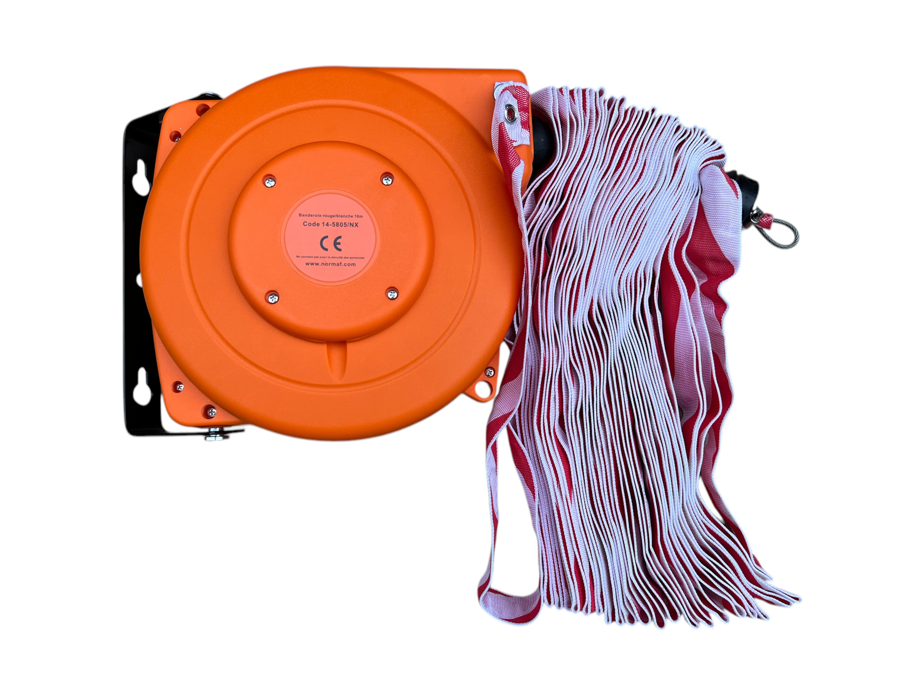 enrouleur de signalisation barrière