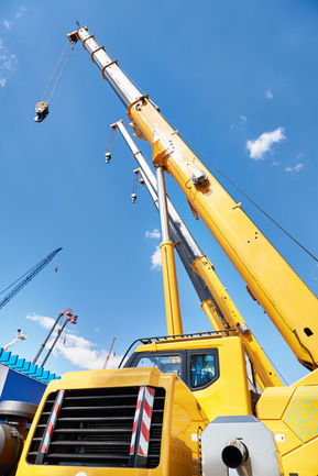 enrouleur hydraulique pour grue mobile de chantier