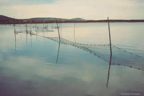 Scenic view near Frontignan saltworks