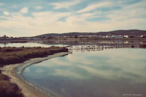 Old saltworks site in Frontignan