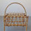 Thumbnail: Vintage bamboo magazine rack