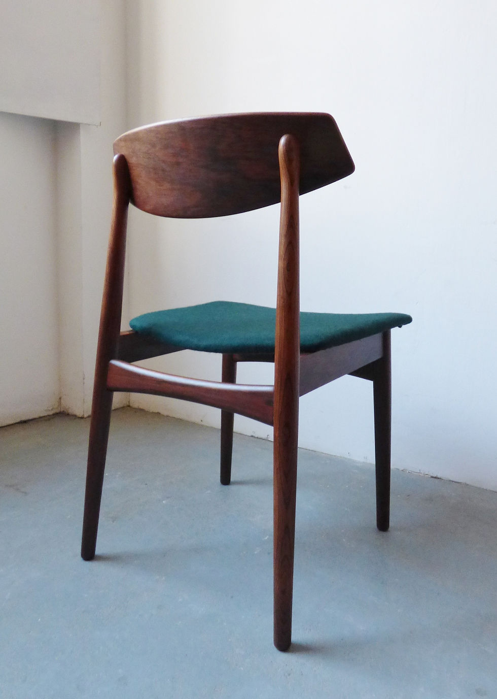 Thumbnail: Mid-century Danish rosewood dining chairs - set of 4