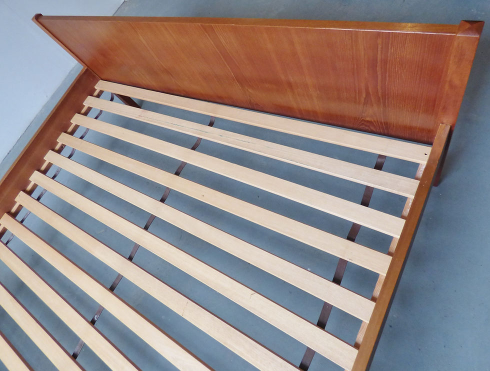 Thumbnail: 1960s Danish teak double bed