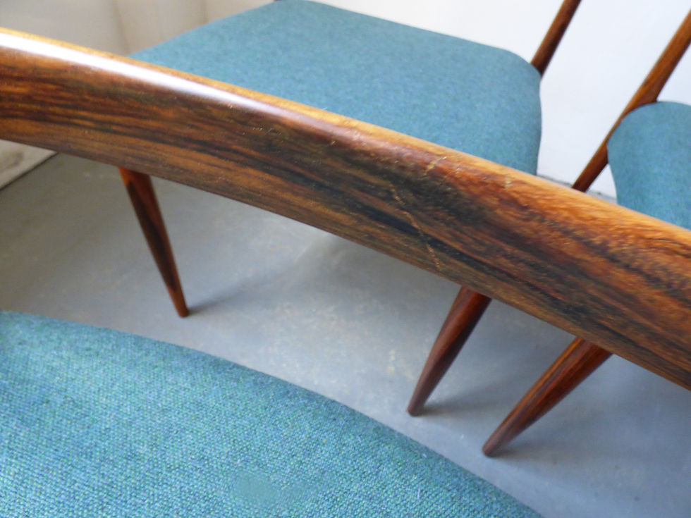 Thumbnail: Mid-century Danish rosewood dining chairs
