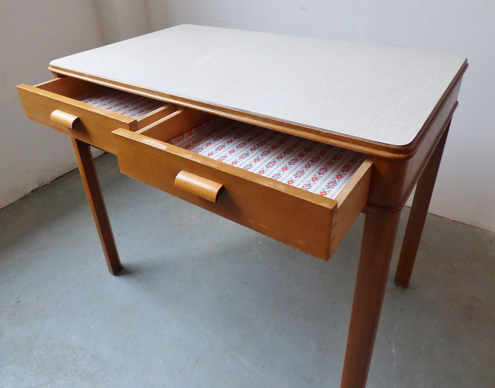 Thumbnail: 1950s Danish beech writing desk