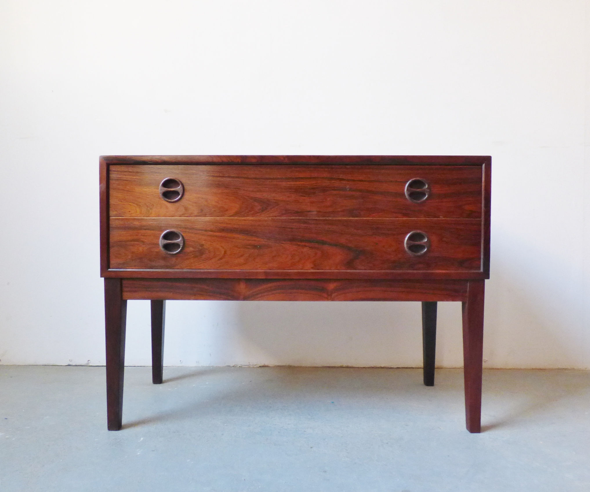 Mid-century Danish rosewood hall chest