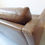 Thumbnail: Danish brown leather 3 seat sofa