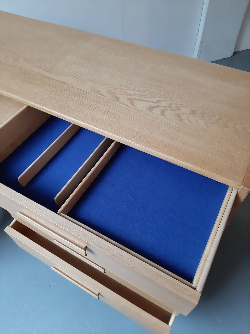 Thumbnail: Mid-century Swedish Oak Sideboard by Troeds