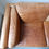 Thumbnail: Danish tan leather 3 seater sofa , Mogens Hansen