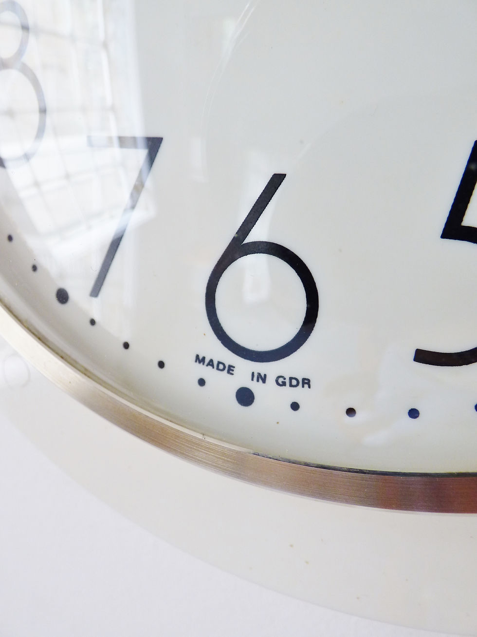 Thumbnail: 1960s East German wall clock by Weimar