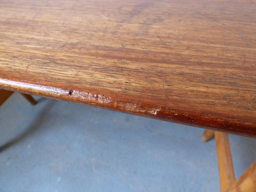 Thumbnail: Vintage school desk / console table