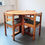Thumbnail: 1970s pine chairs and circular dining table