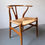 Thumbnail: Vintage CH24 Wishbone Y oak dining chair by Hans Wegner