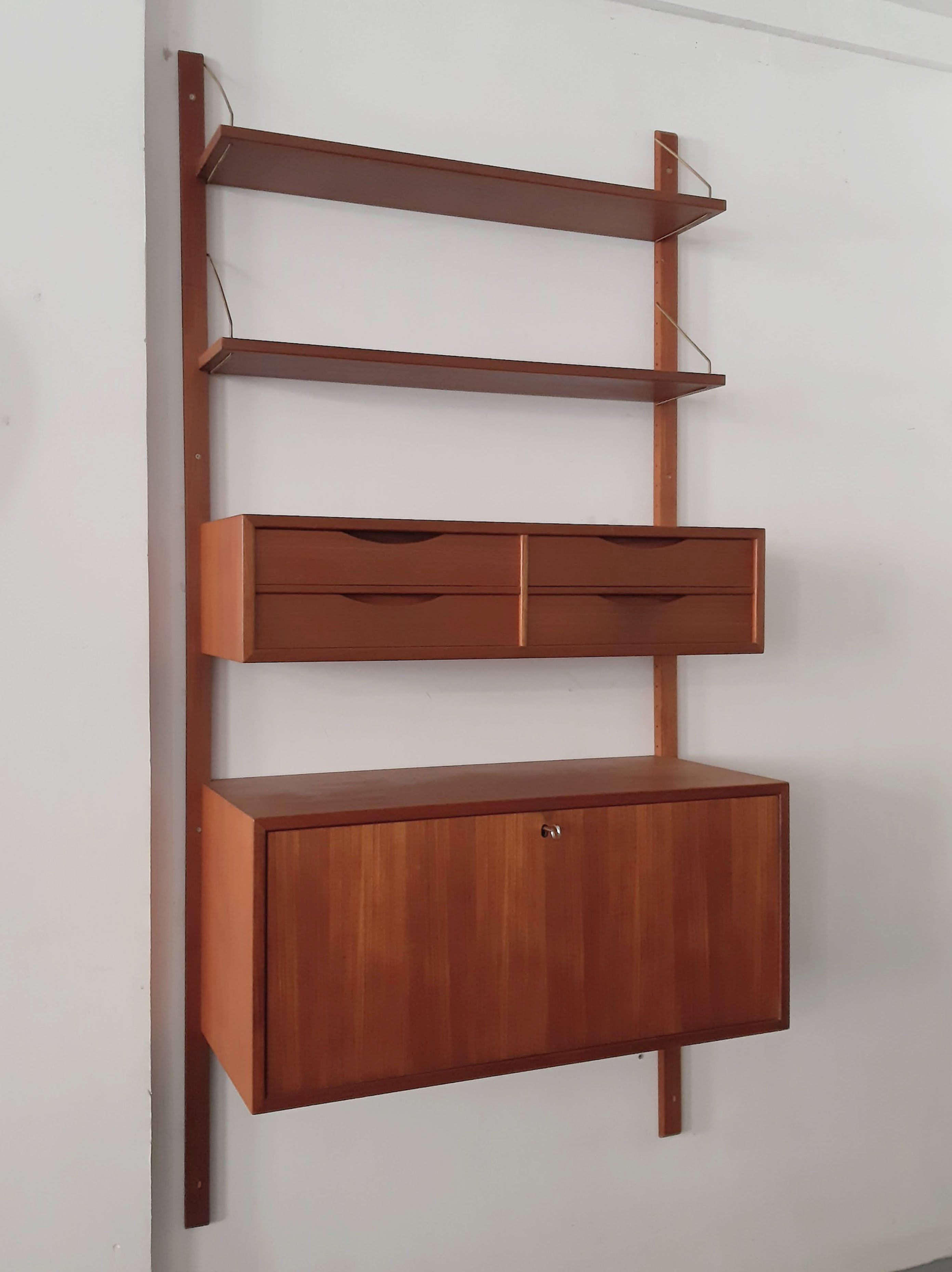 Mid-century Scandinavian shelving