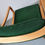 Thumbnail: Mid-century green velvet cord armchairs