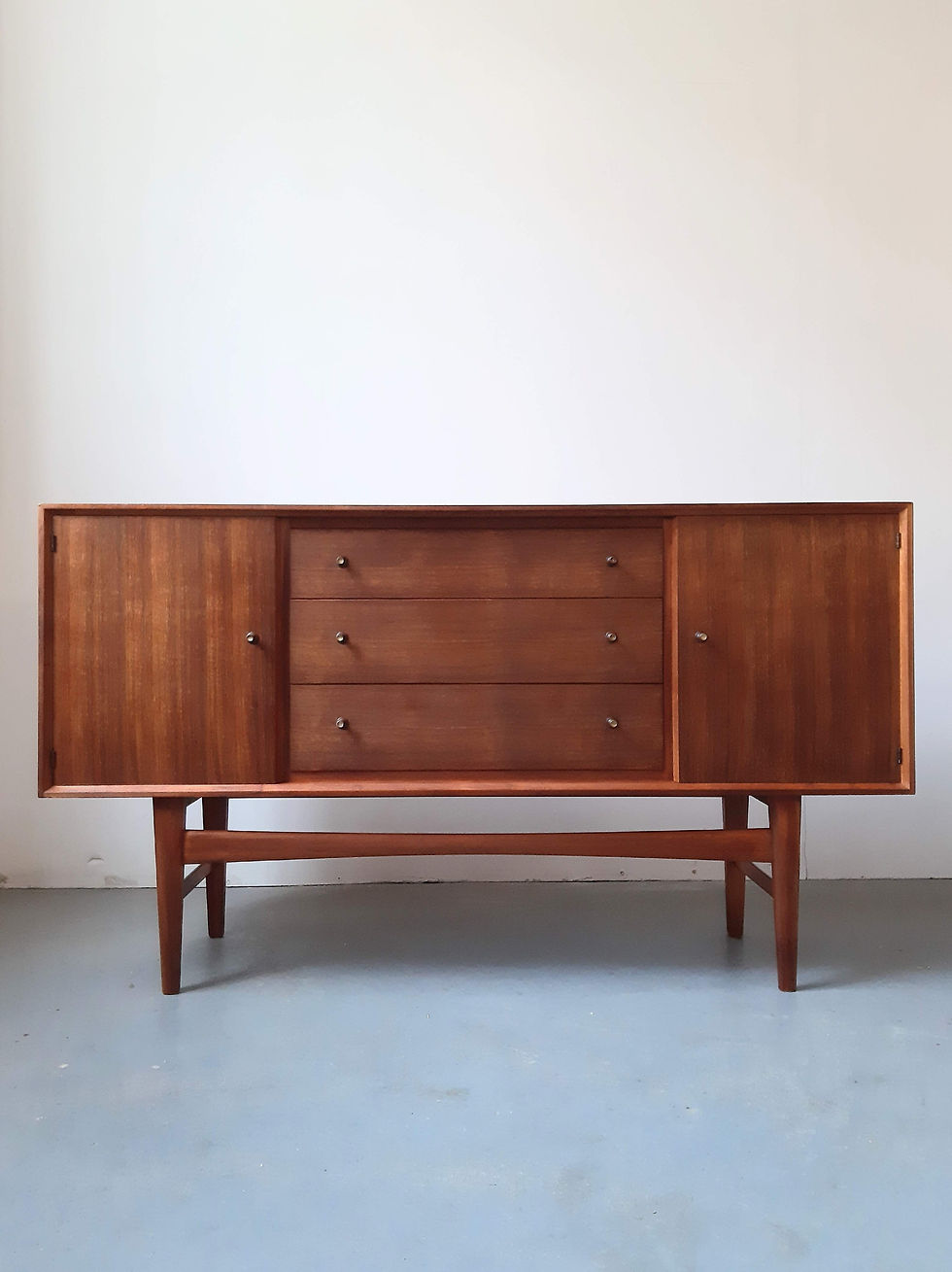 1950s Teak and Brass Sideboard - Gordon Russell