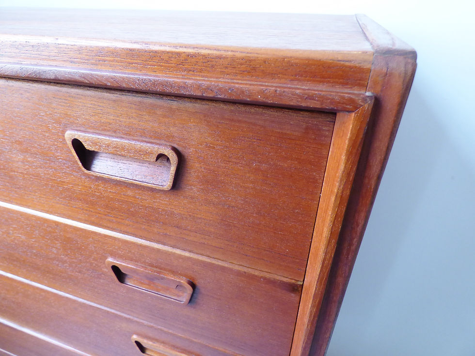 Thumbnail: Large Danish teak chest of drawers