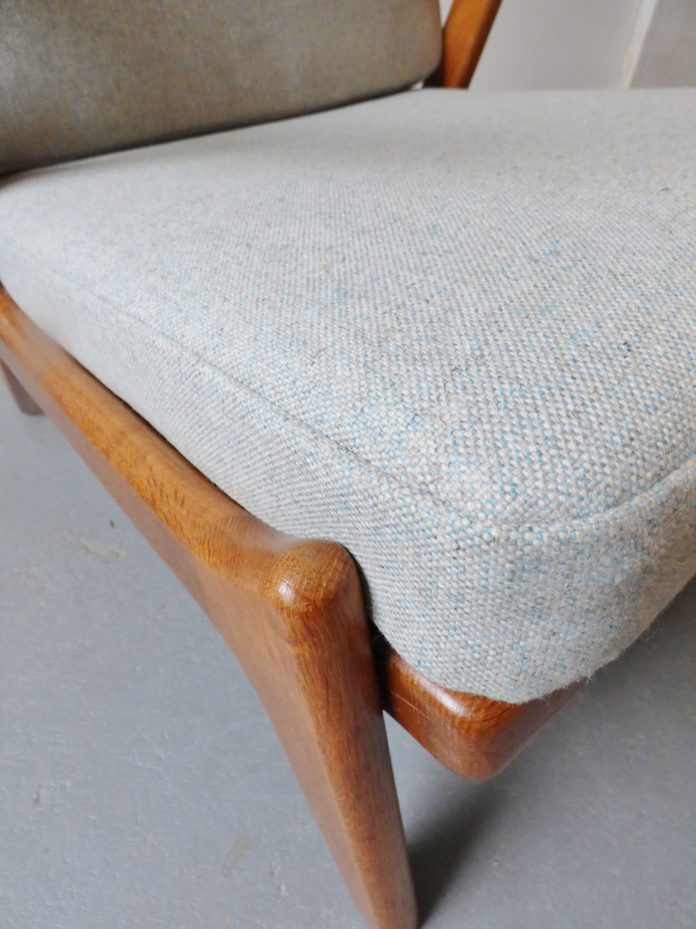 Thumbnail: 1950s oak lounge chair by H Brockman Petersen