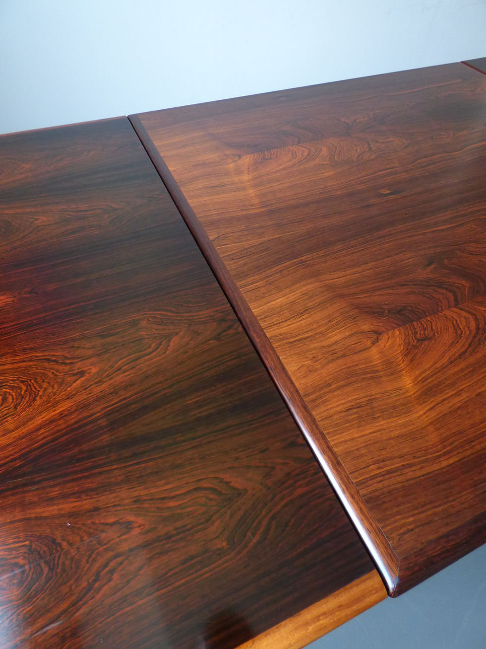 Thumbnail: Square rosewood dining table