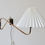 Thumbnail: Mid-century Danish swing arm wall lamp