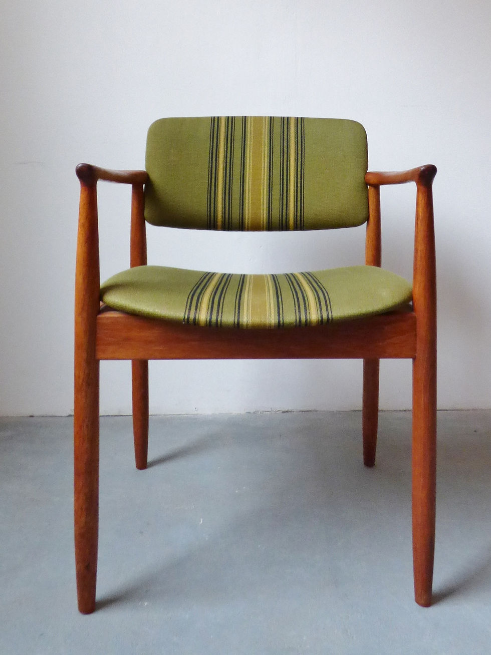 1960s Danish teak desk chair by Farso Stolefabrik