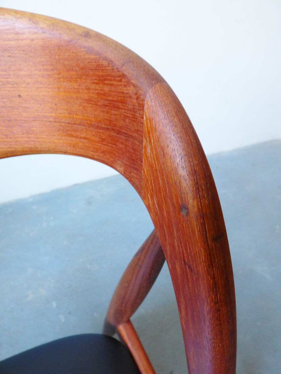 Thumbnail: Mid-century teak dining chairs by Johannes Andersen for Uldum