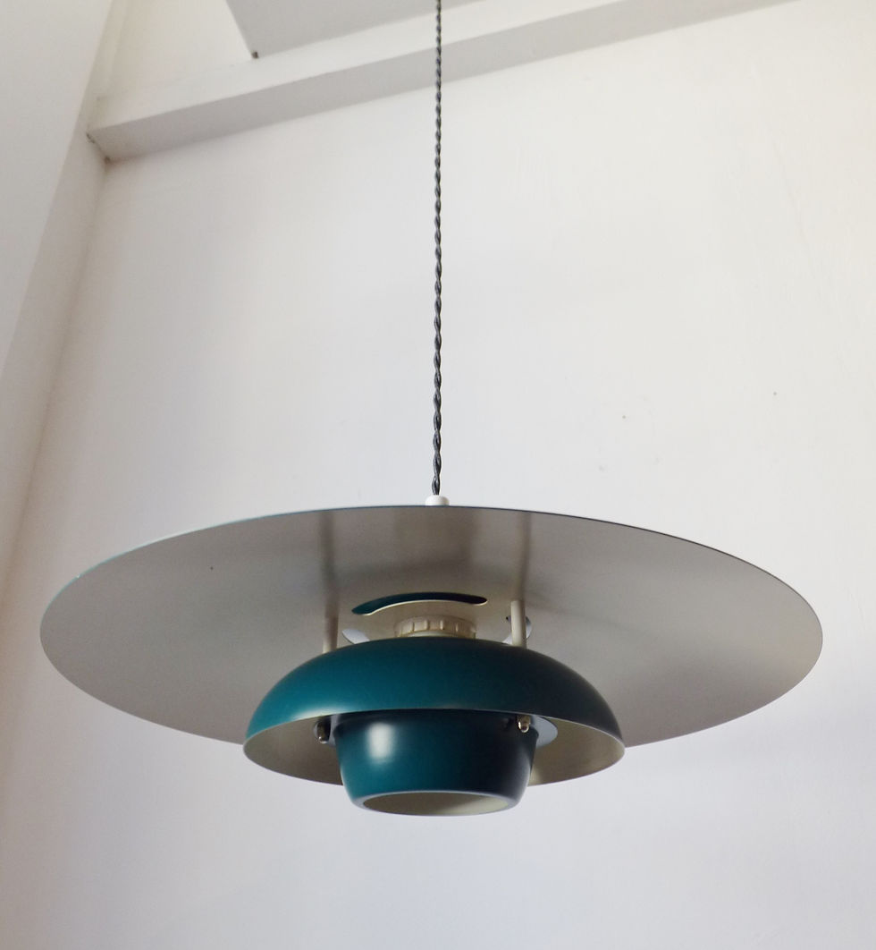 Thumbnail: Vintage Danish PH style tiered pendant light