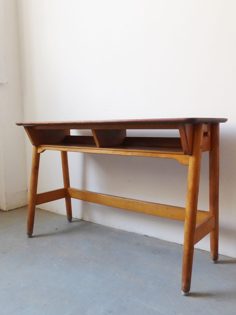Thumbnail: Vintage school desk / console table