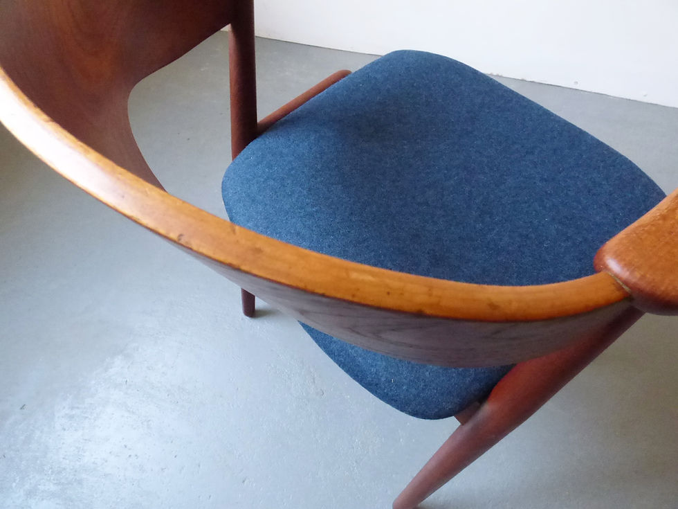 Thumbnail: Mid-century Danish dining chairs by Korup Stolefabrik