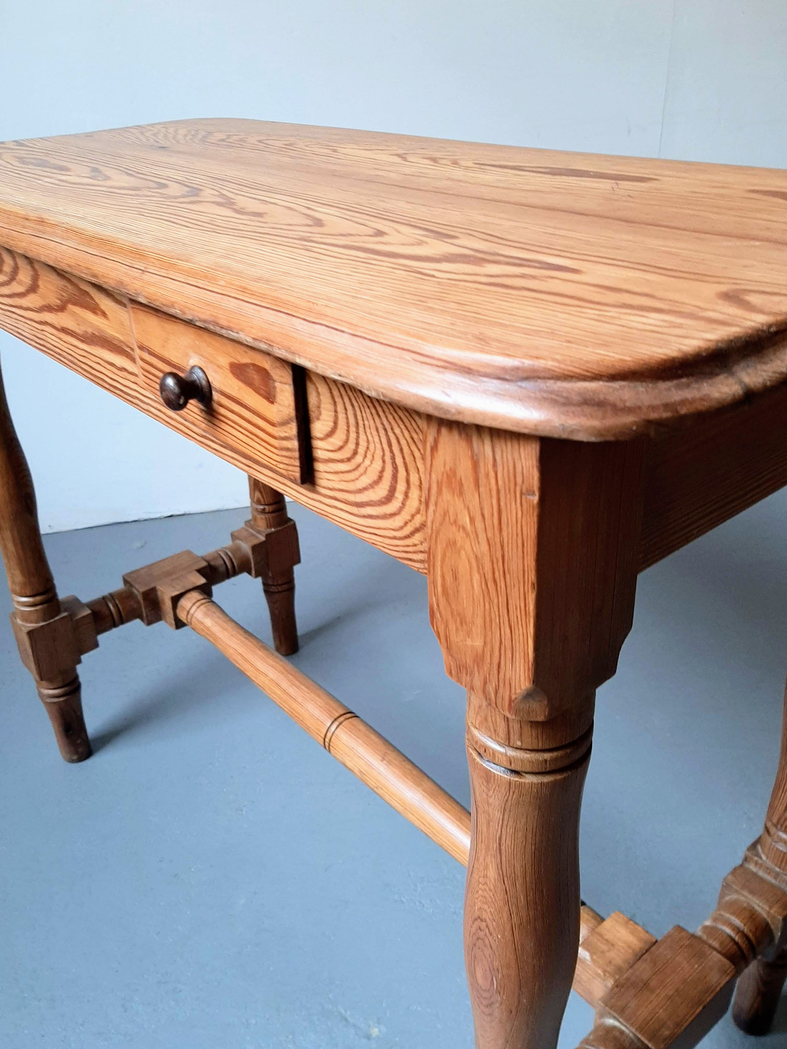Vintage Pine Hall Table