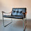 Thumbnail: 1970s chrome and leather armchair