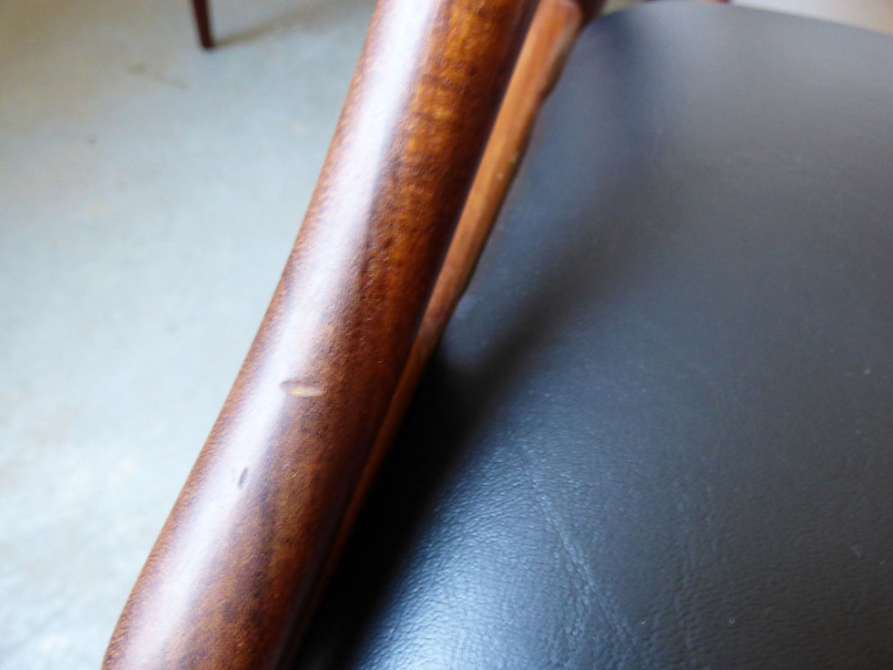 Thumbnail: Mid-century teak dining chairs by Johannes Andersen for Uldum