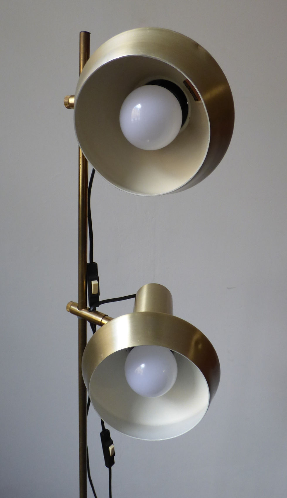 Thumbnail: 1970s Danish brass floor lamp