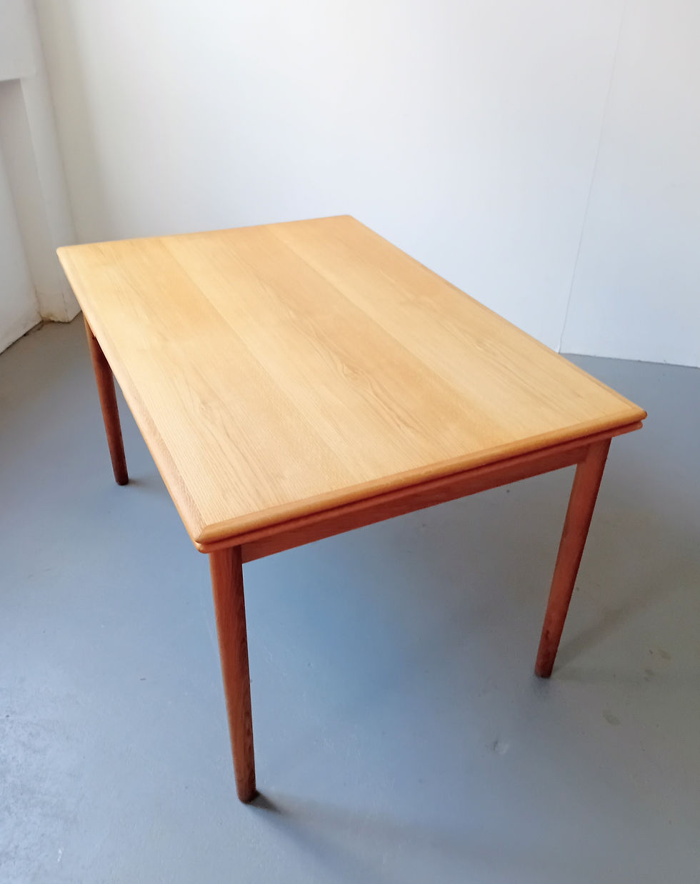 Thumbnail: Mid-century Danish Oak Dining Table - Extending
