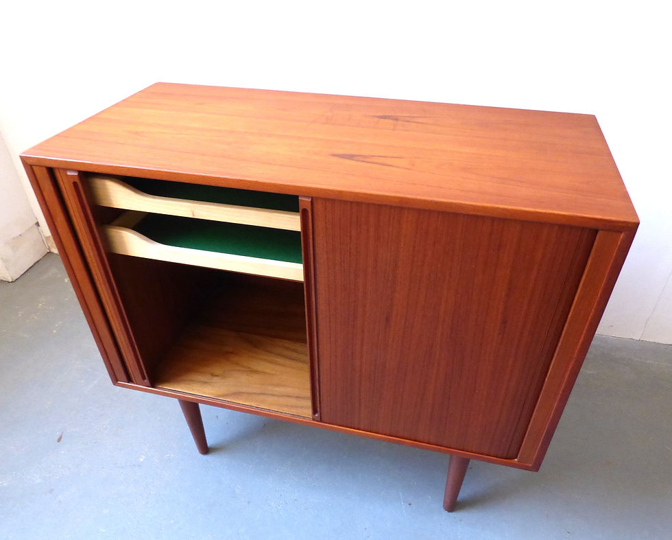 Thumbnail: Kai Kristiansen sideboard with tambour doors