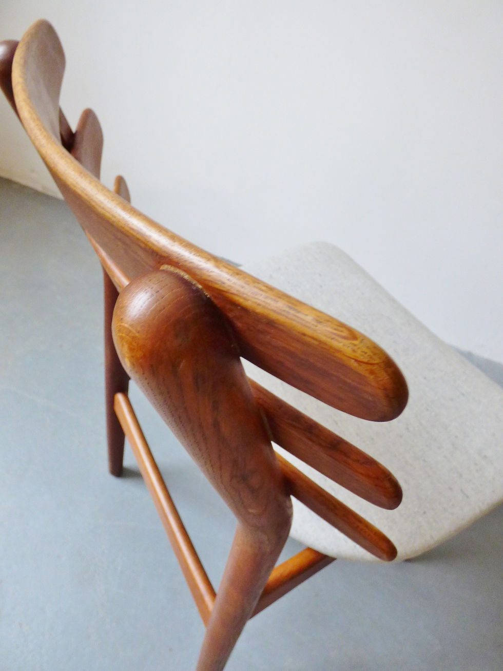 Thumbnail: Poul Volther J48 oak dining chairs