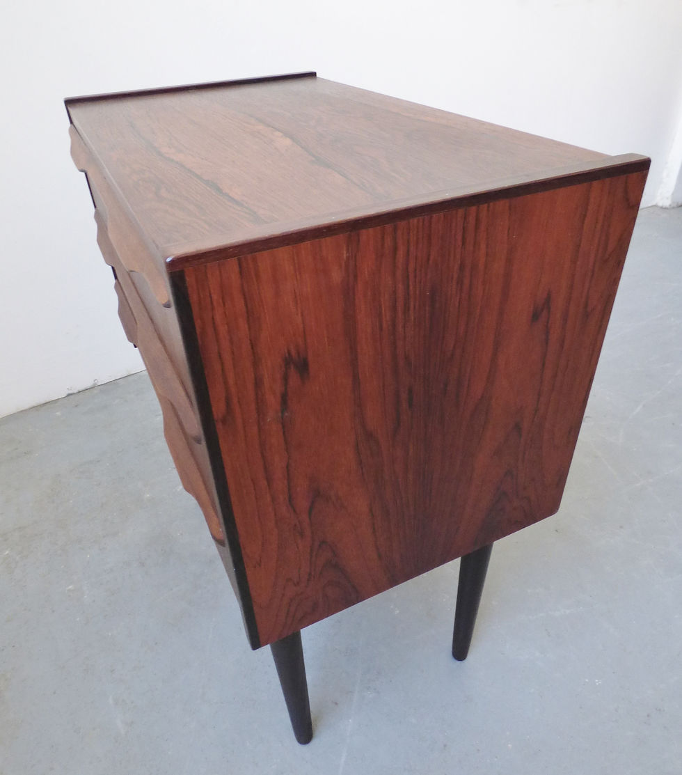 Thumbnail: Mid-century rosewood hall chest / bedside table