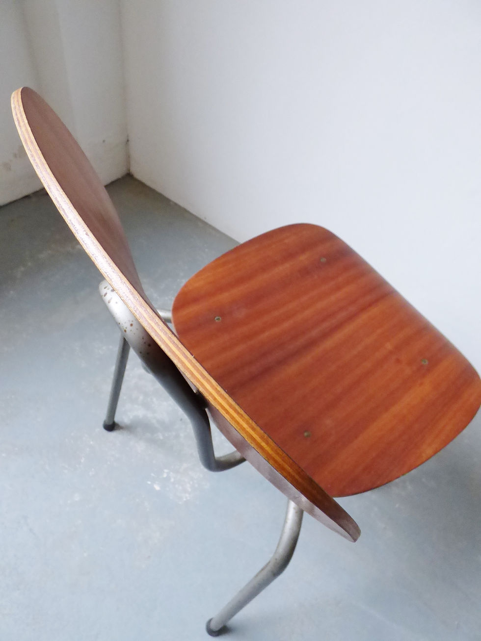 Thumbnail: Mid-century Danish teak stacking chairs